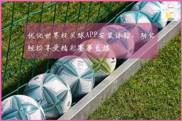 优化世界杯买球APP安装体验，助你轻松享受精彩赛事直播