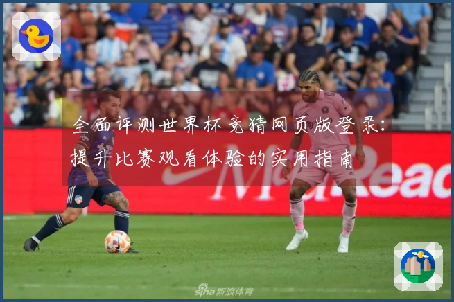 全面评测世界杯竞猜网页版登录：提升比赛观看体验的实用指南